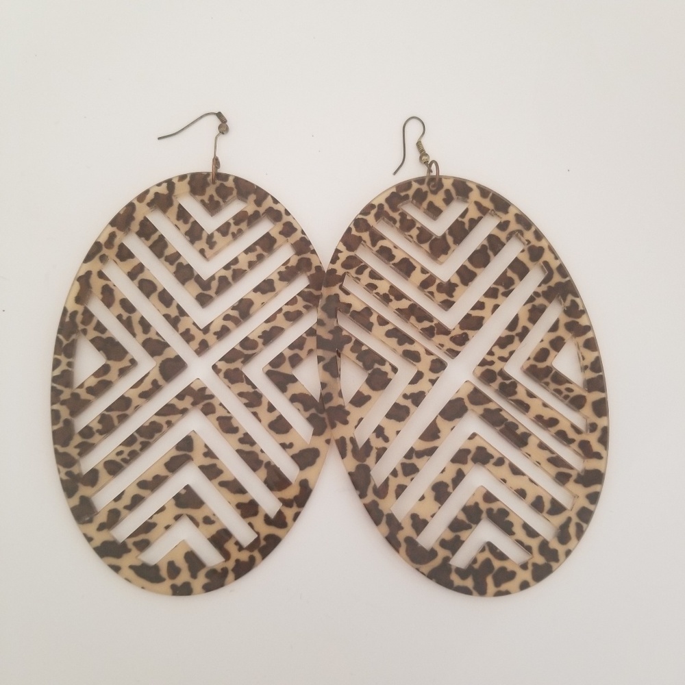 Leopard Earrings